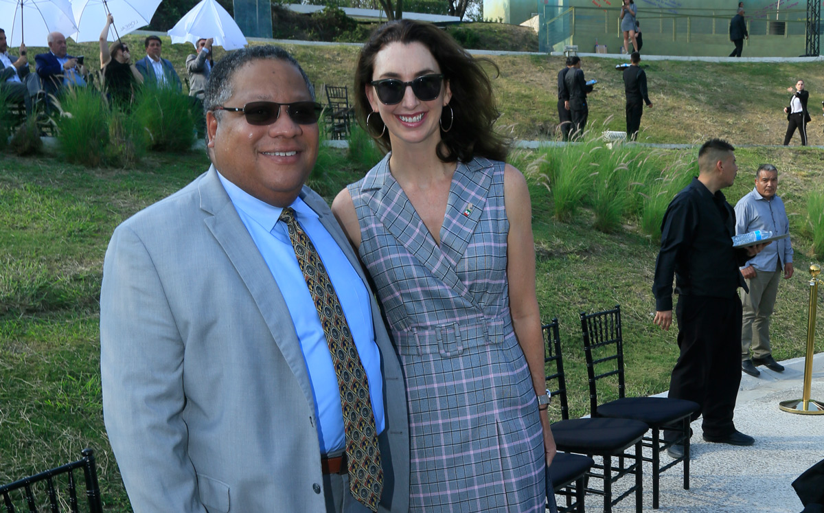 Roger C. Rigaud y Jill Dietrich / Foto: Omar Valdez