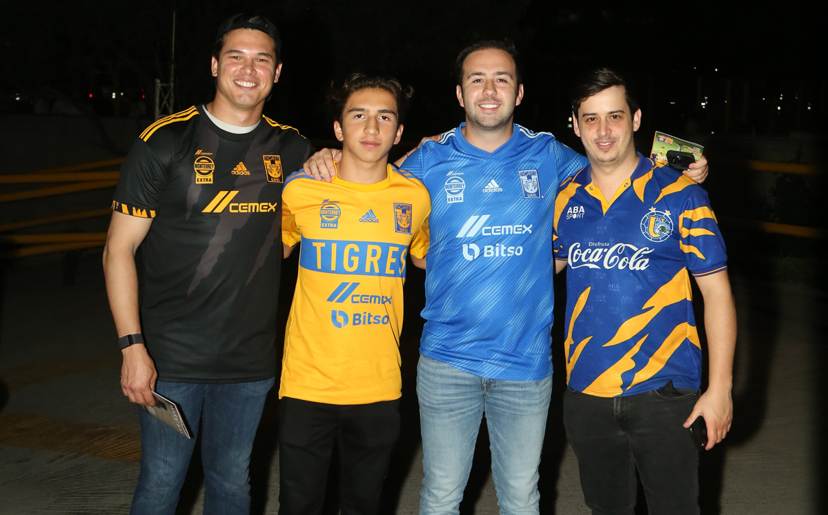 Tino Cantú, Juan Pablo Méndez, Sergio Villaseñor y Luis iturralde / Foto: Roberto Alvarado