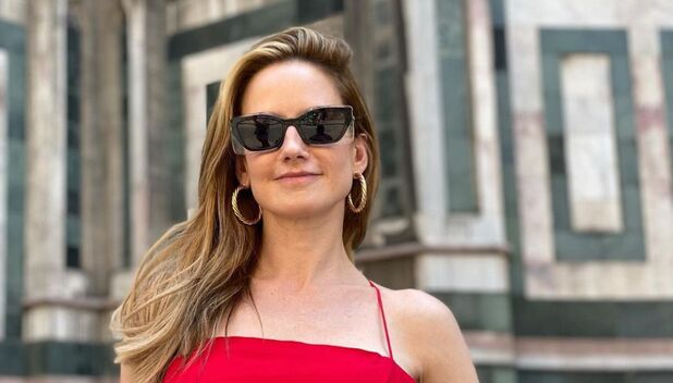 Altair Jarabo causa sensación con bustier de terciopelo y mini shorts (Instagram)