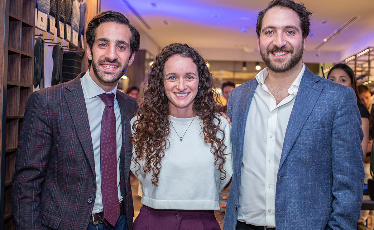 Victor Habber, Janette Habber y Alberto Habber