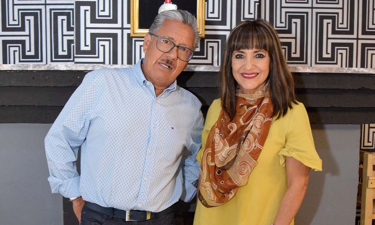 Víctor Coronado y Edith López