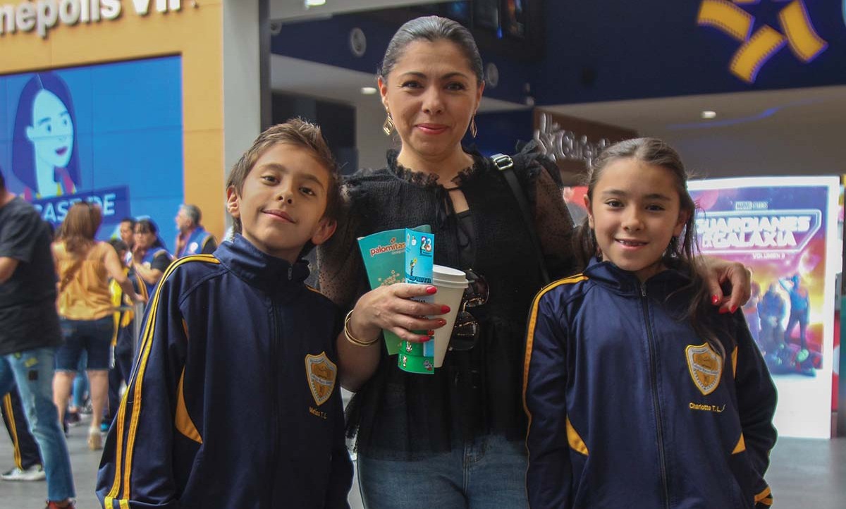Matías Thubert, Arlene Lases y Aharlotte Thubert