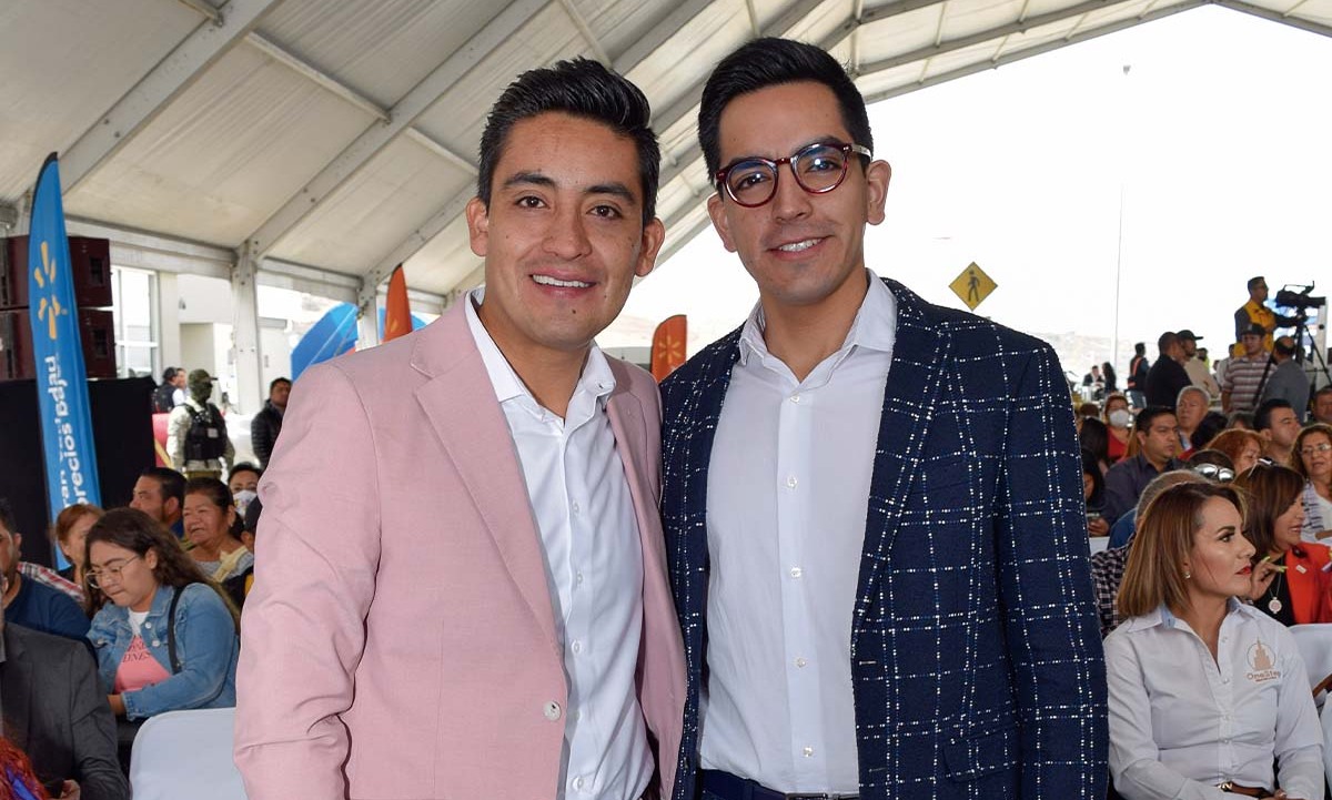 Óscar Lemus y Cristian Lemus