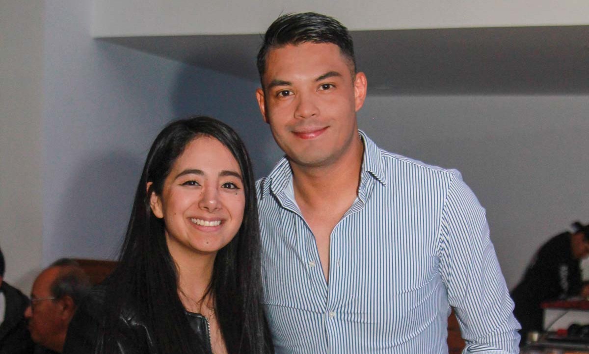 Cecilia Lázaro y Mauricio Rendón