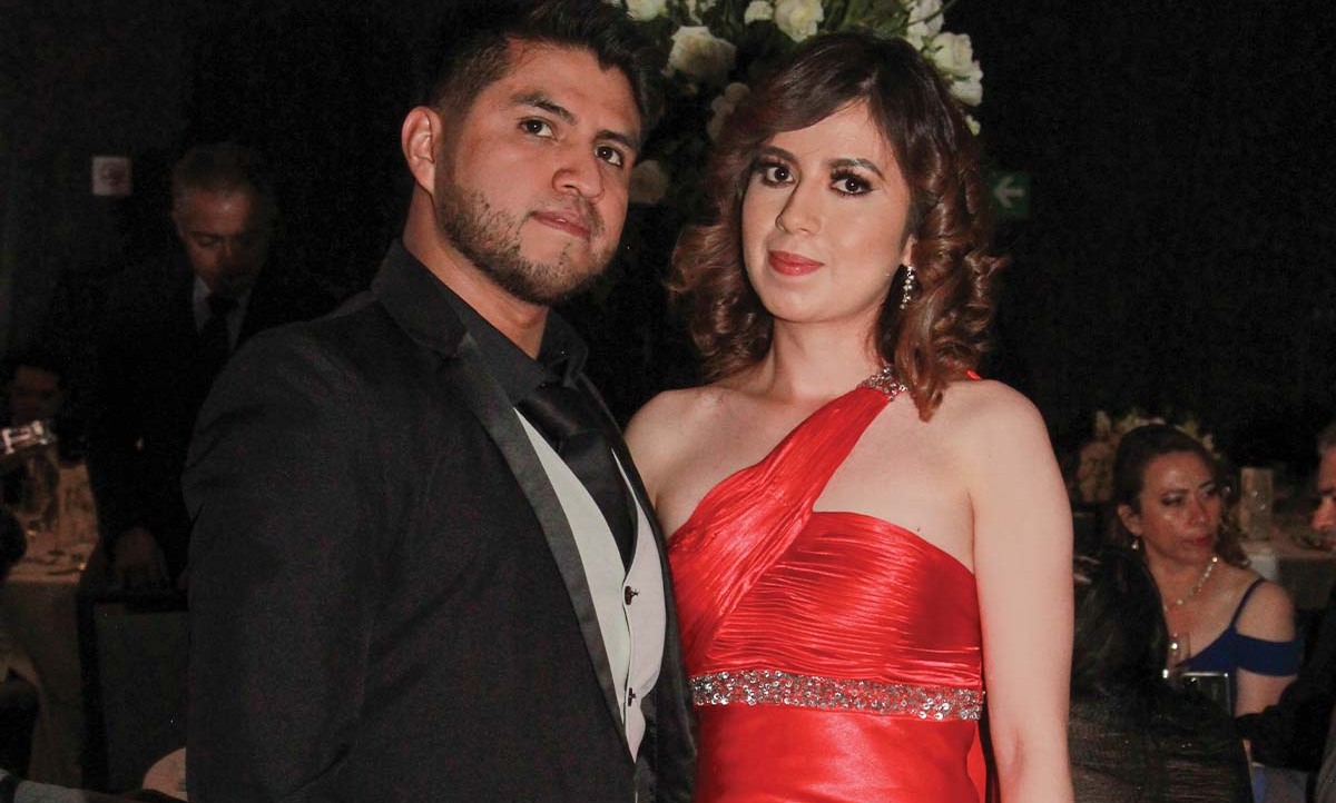 Cristian Rodríguez y Sandy Cruz