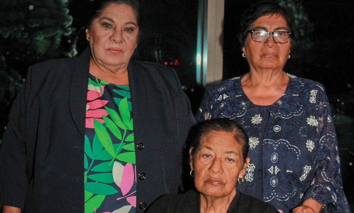 Angelina Martínez, Reina Martínez y Andrea Martínez