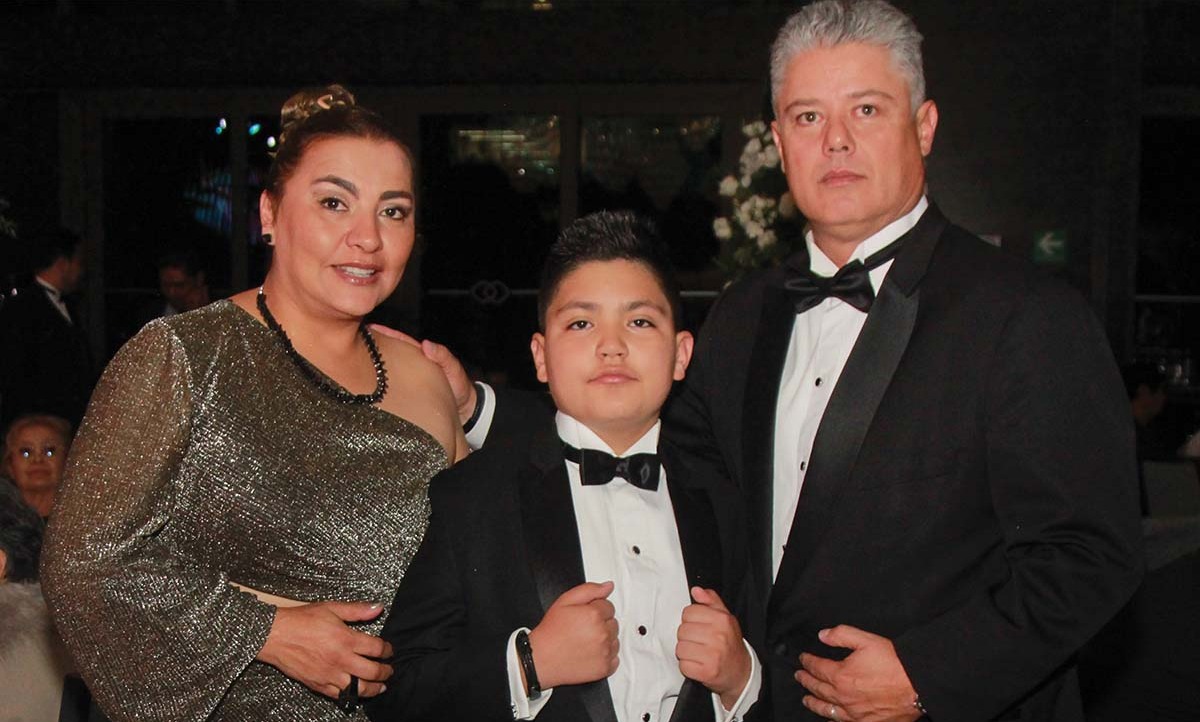 Amelia Gómez, Marco Rodarte y Emilio Rodarte