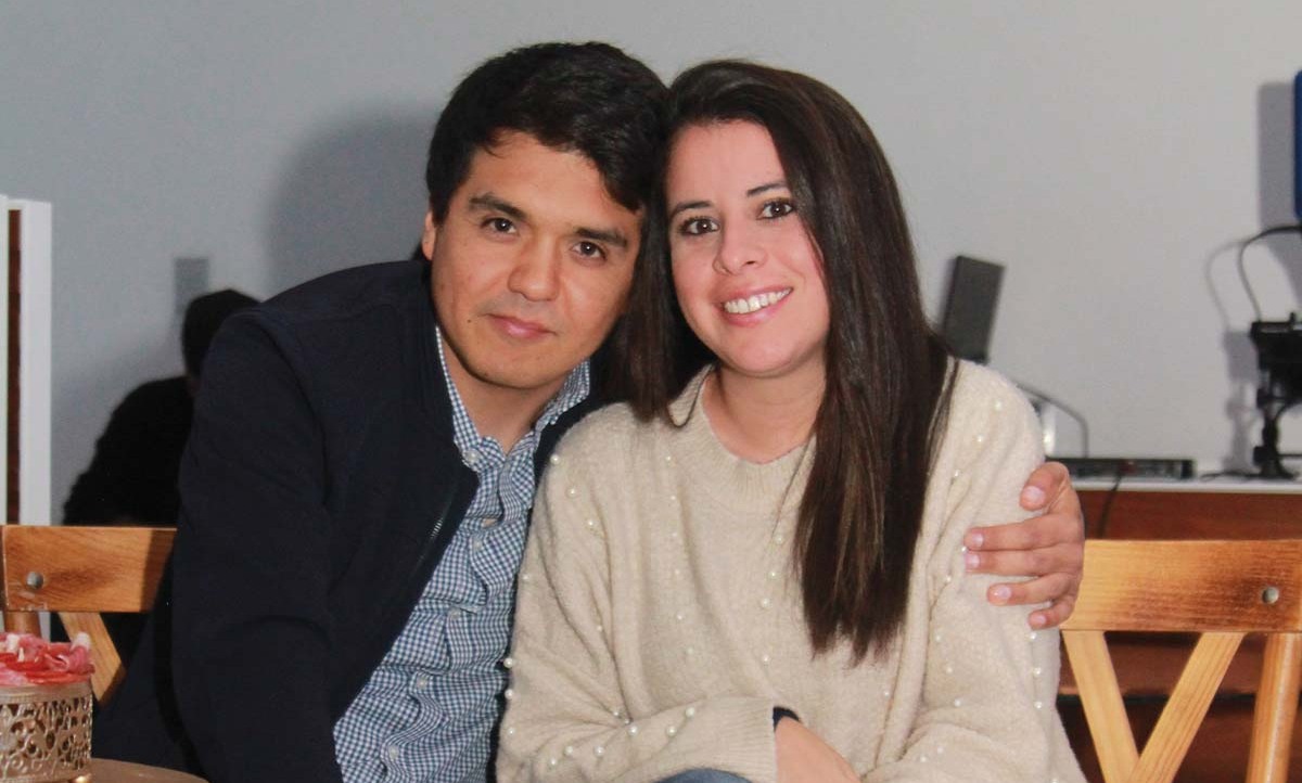 Jesús Baños y Fernanda Baños