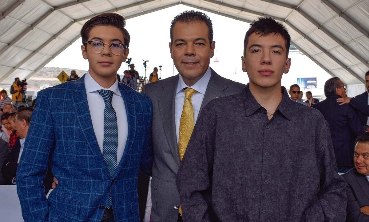 Raúl Monroy, Eustasio Monroy y Rodrígo Monroy