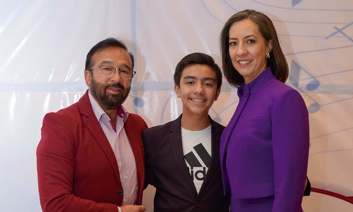 Gerardo Grijalva, Alejandra López y Abraham Grijalva