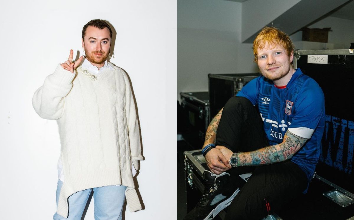 Sam Smith recibe los mejores consejos de Ed Sheeran (Instagram)