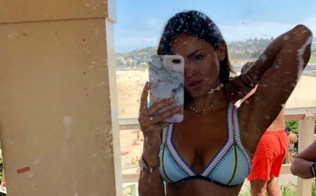 Eiza González luce bikini de crochet (Instagram)