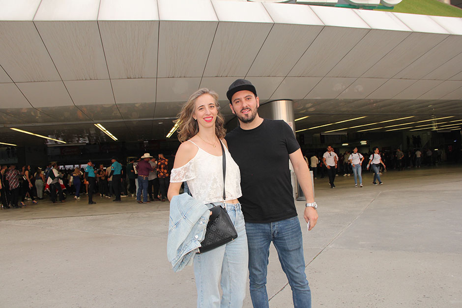 María José Palomar y Alex Galindo