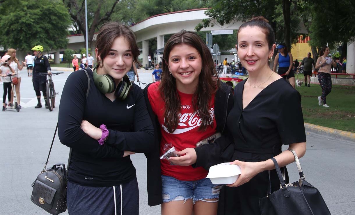 Natalia Cavazos, Valeria Villarreal y Caro González