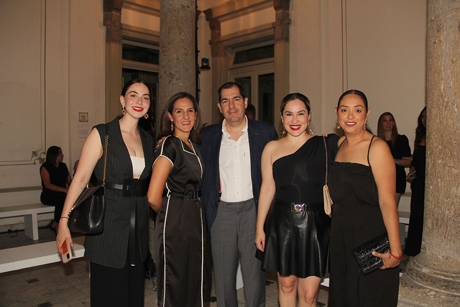 Ana Paula González, Margarita Alfaro, Miguel  Alfaro, Brenda Pérez de Anda y Cintya Pelayo
