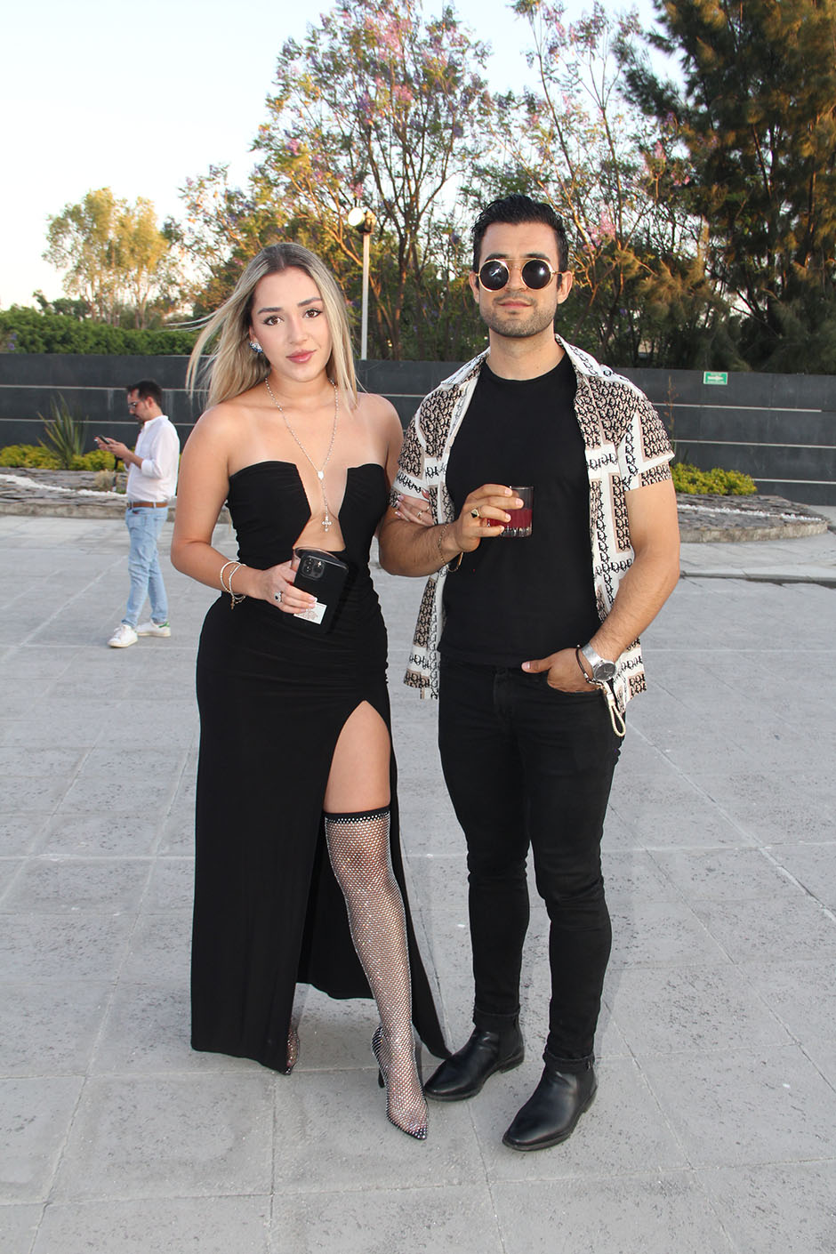 Andrea Arguello y Carlos López