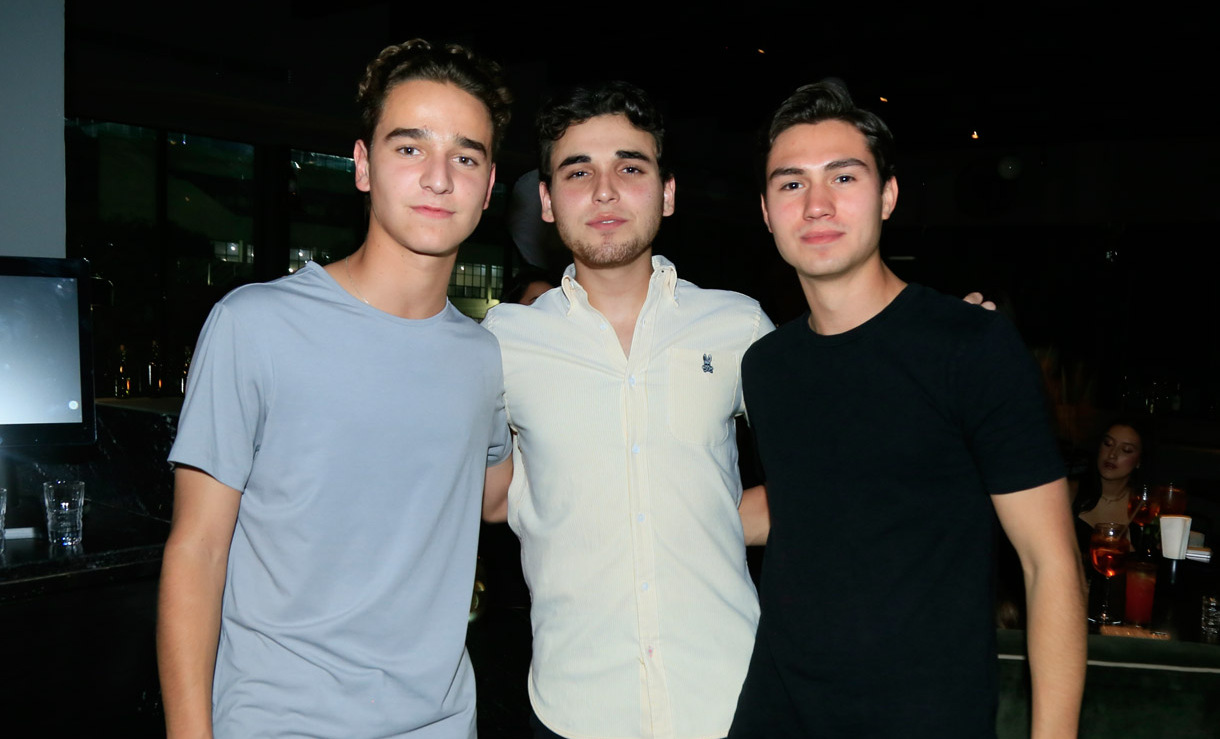 Eduardo Berchelmann, Sebastián Elizondo y Alberto Jaime