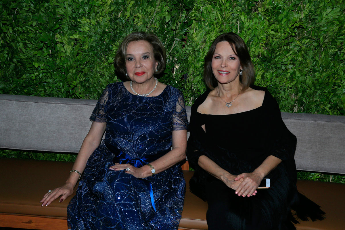 Ivonne Mouret de Odriozola y Catalina Rodríguez