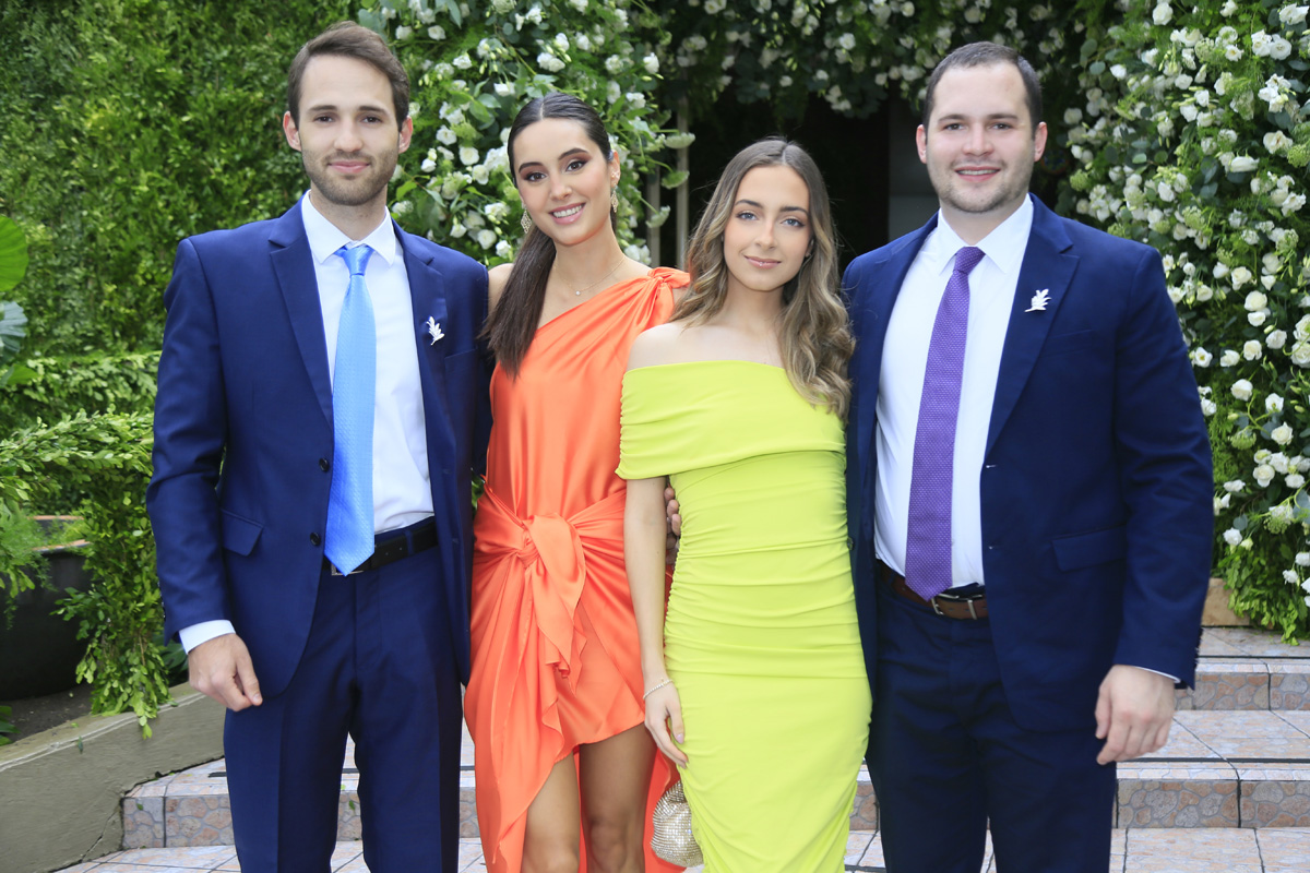 Juan Pablo Farías, Roberta Lobo, Ana Karen Gutiérrez y Santiago Canales