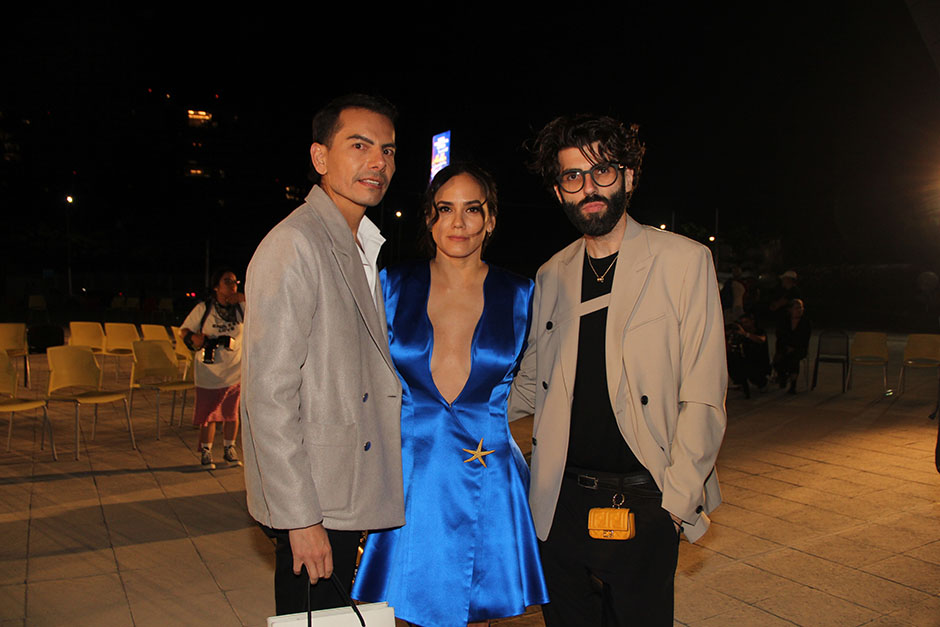 Luis Cobos, Ángela Giraldo y Gerard Angulo