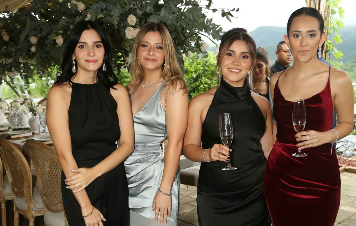 María Andrea Pérez, Natalia Ambriz, Andrea Llamozas y Jéssica González