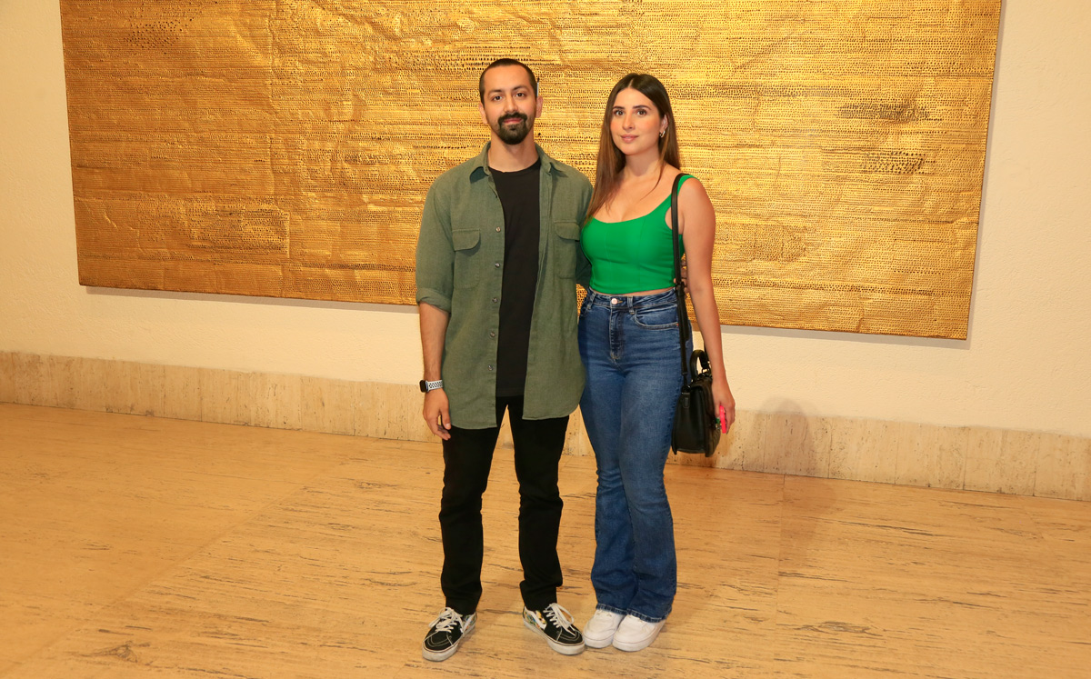 Miguel Garza y Carolina Morales / Foto: Omar Valdez