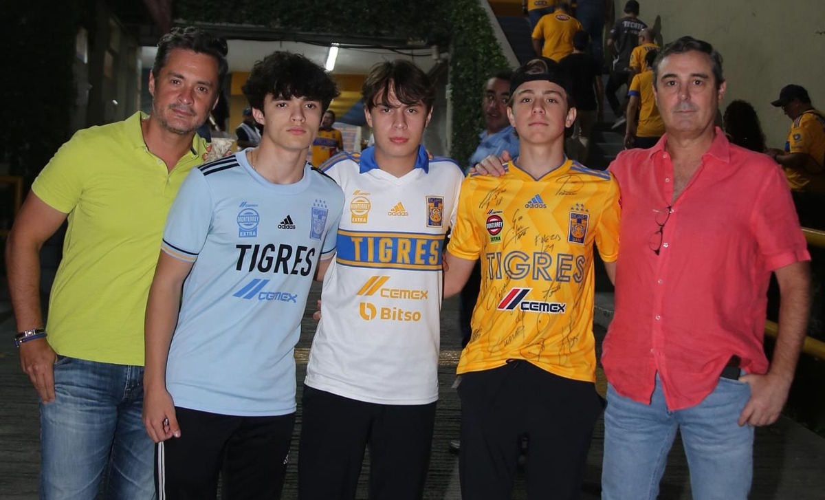 Otilio Franyuti, Otilio Franyuti, Alejandro Villarreal, Bernardo Incera y Jesús Incera