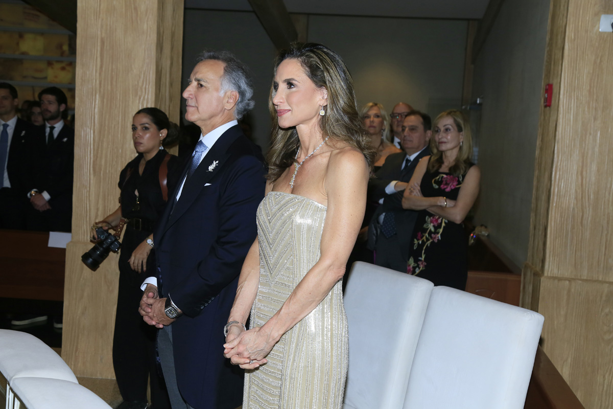 Papás del novio. Sergio Argüelles  y Patricia Montemayor de Argüelles