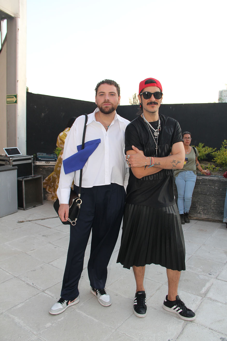 Sergio Sicilia y JP Bedolla.