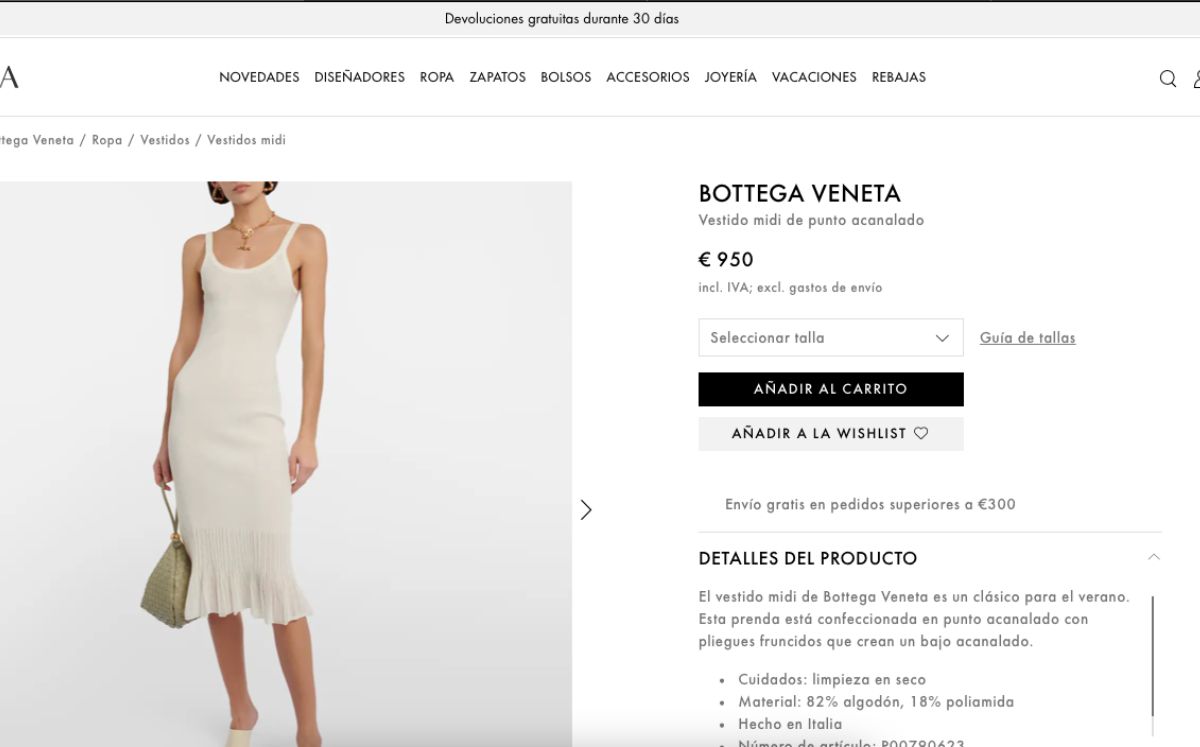 Salma Hayek luce vestido acanalado; ¿Cuánto cuesta? (Vestido)