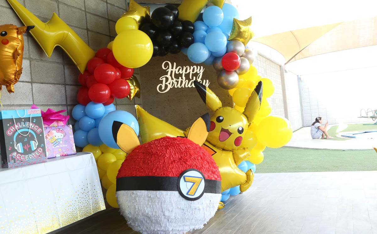 El tema de la fiesta fue Pokémon