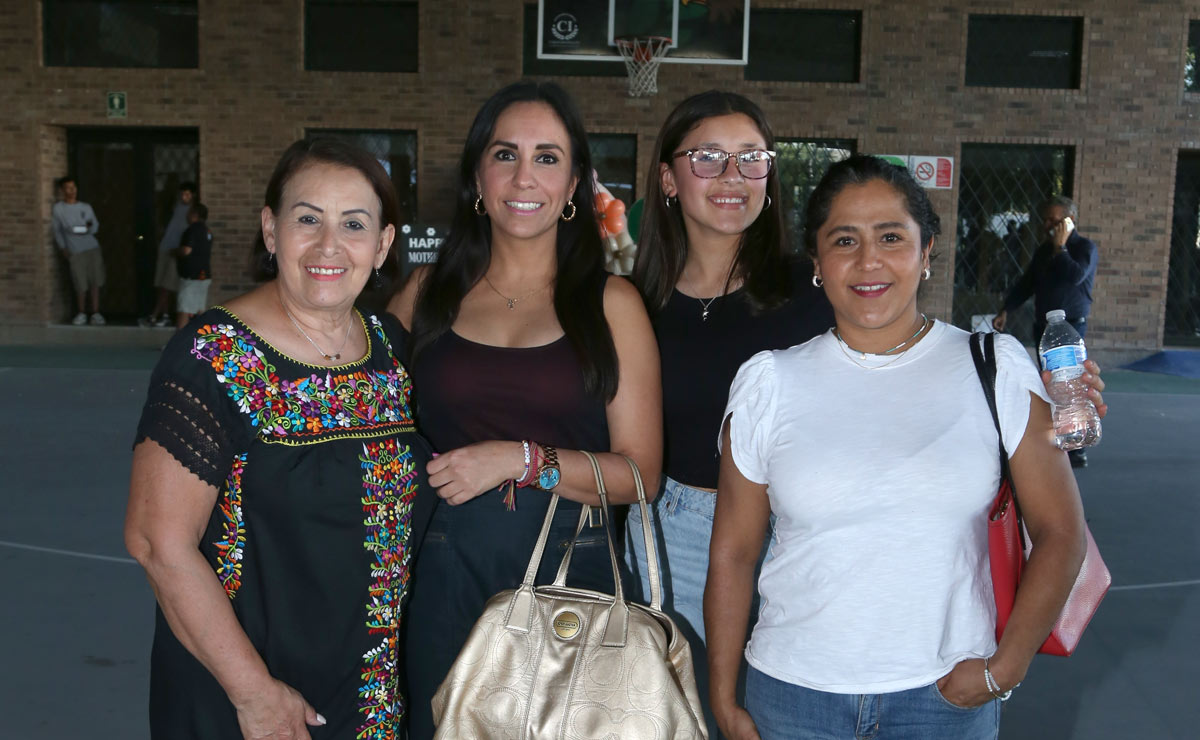 Georgina, Arleth, Mayte y Arce