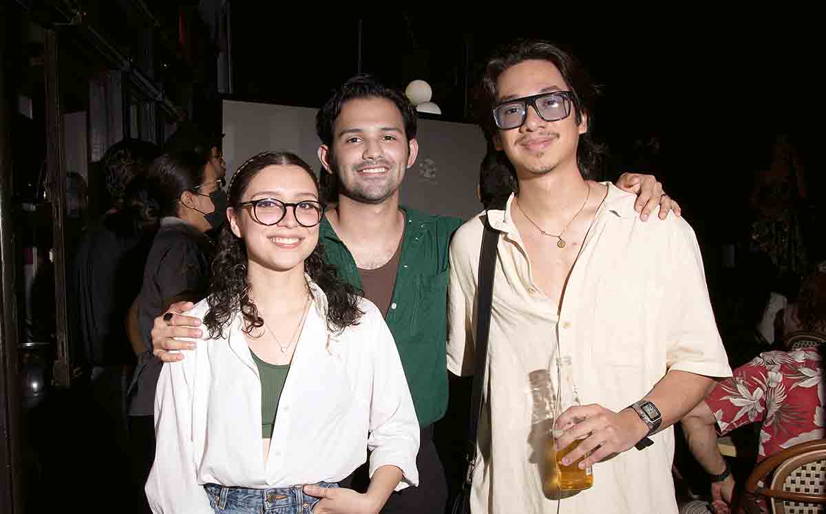 IVANNA PANIAGUA, ALVARO SALINAS Y ENRIQUE GARZA