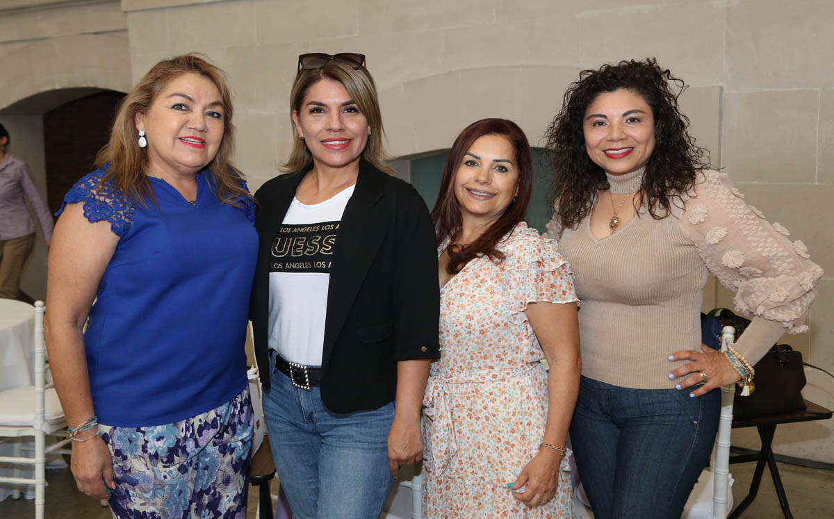 Lety, Jéssica, Ángeles y Olimpia