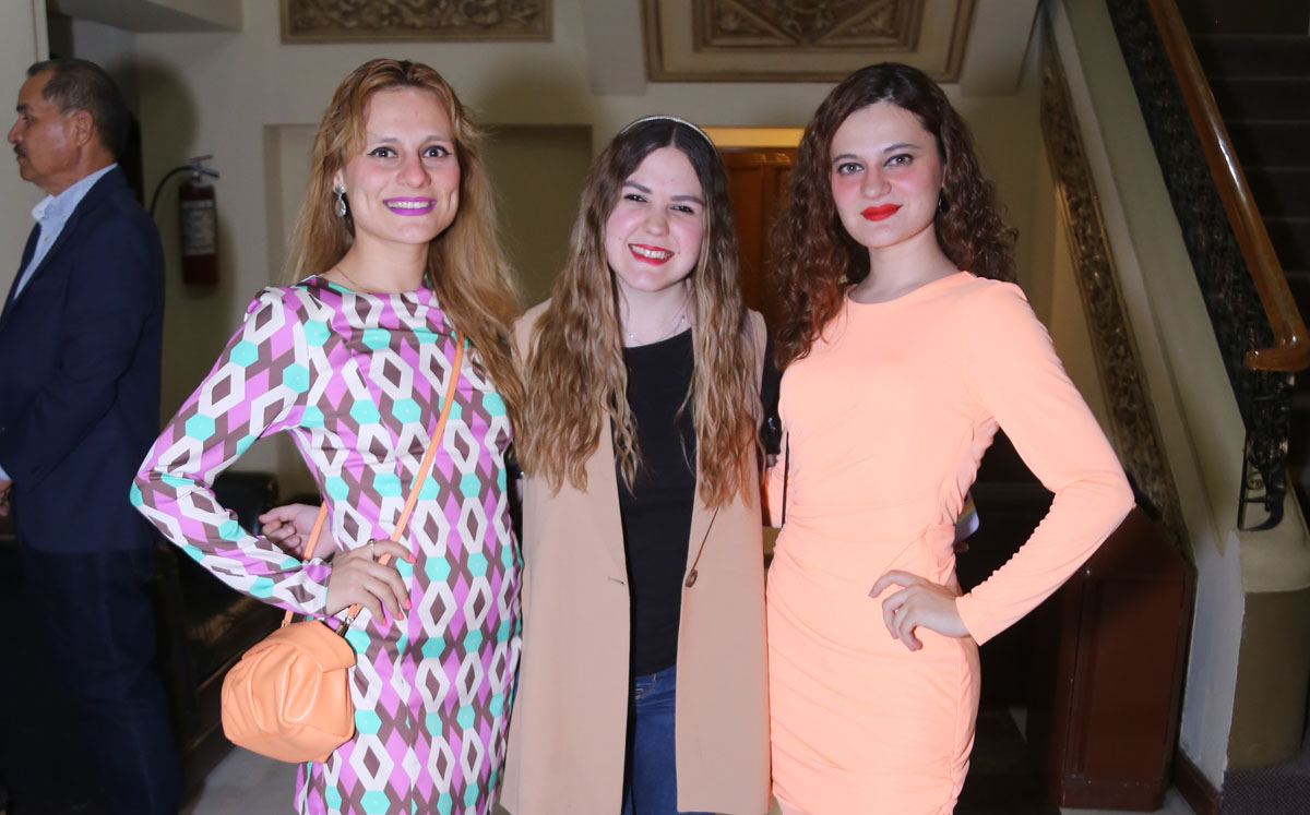 Paulette, Isabela y Brigitte
