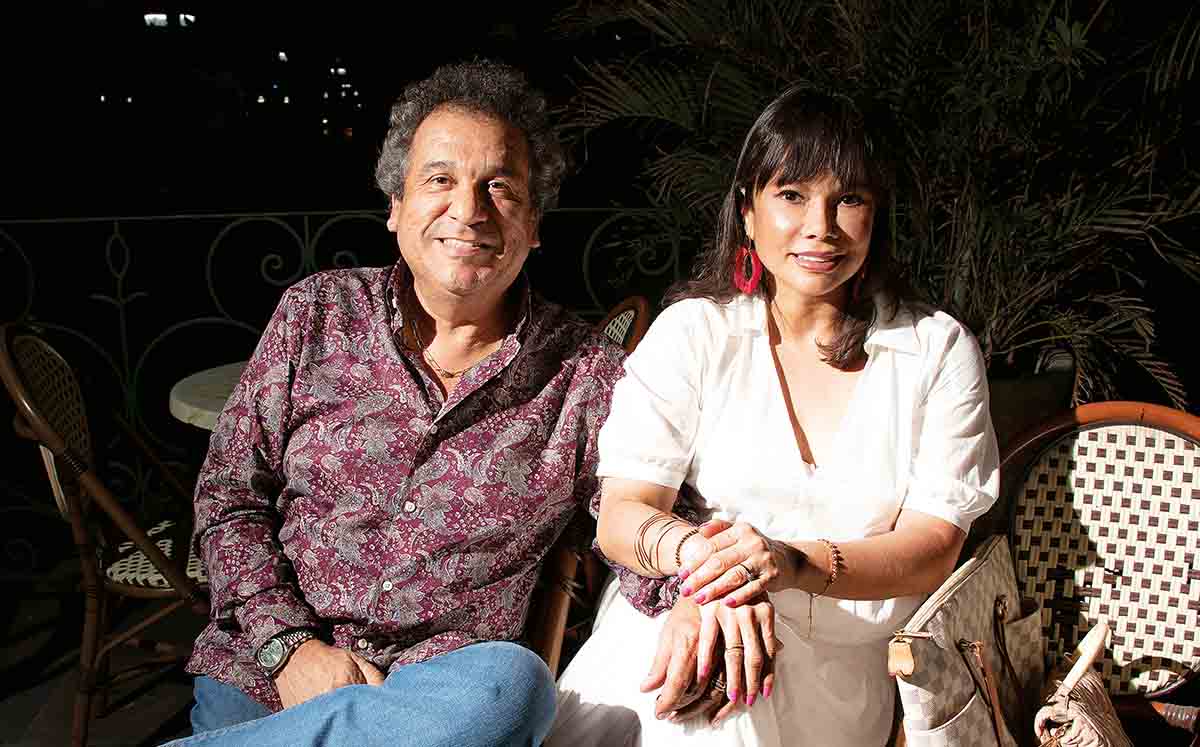 TACHO AGUILAR Y FABIOLA MARANTO