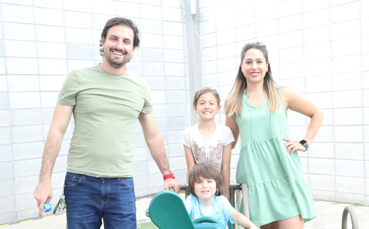 Ulises, Iker, Romina y Kenia