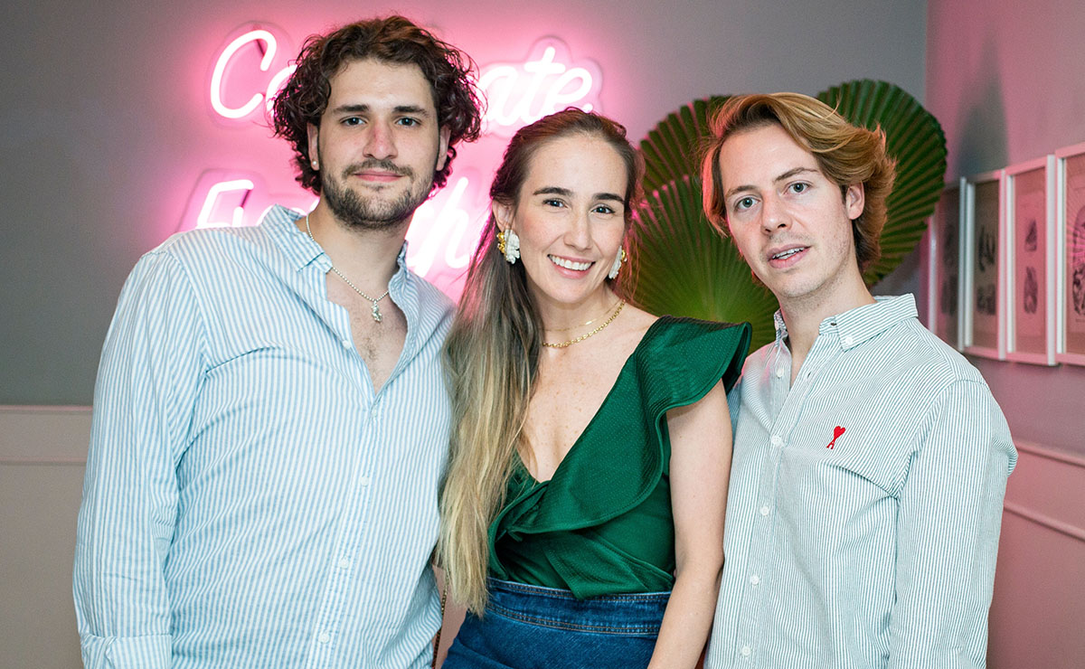 Pedro Vanhausen, Ariana Tamayo y Juan Pablo Ramos