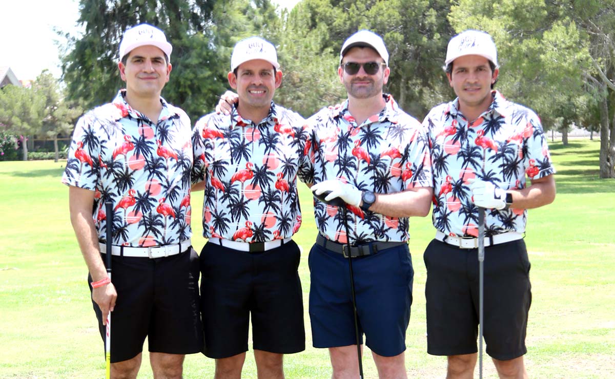 Alejandro, Francisco, Michel y Rodrigo
