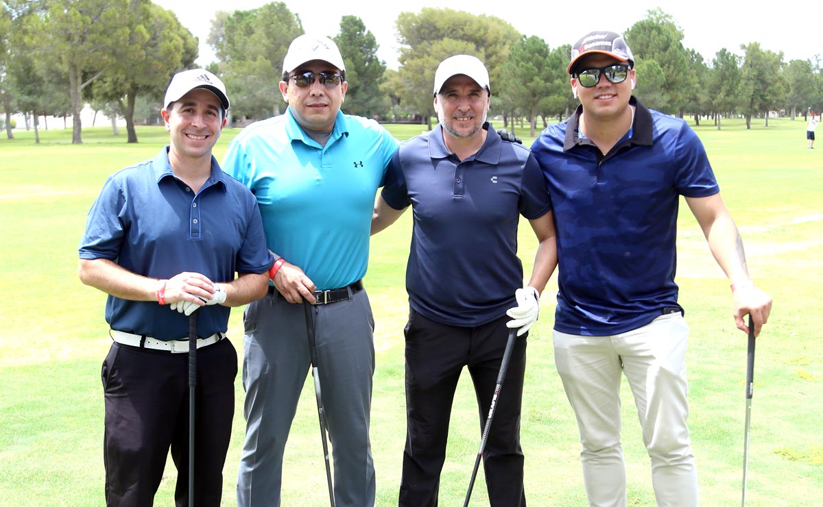 Alejandro, Tomás, Walter y David