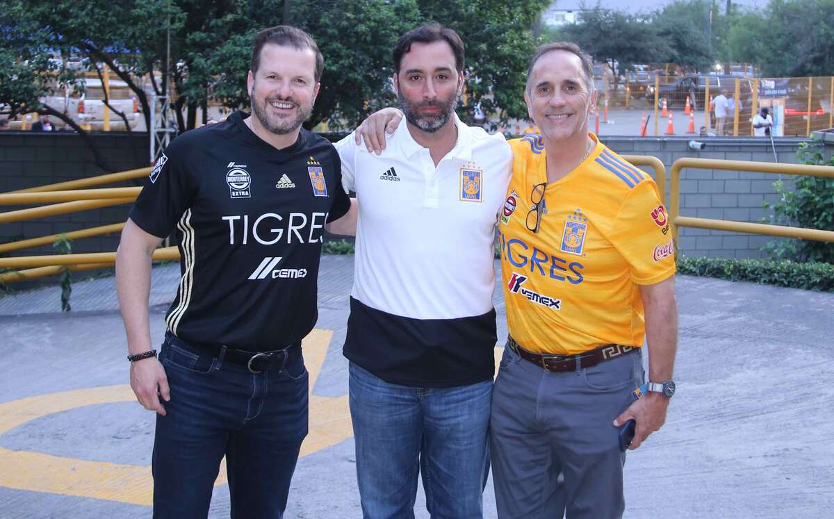 Alfredo Martínez, Jaime Cantú y Rogelio Sada