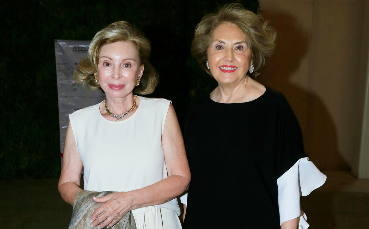 Ana María de Zablah y Lolyna Treviño de Maldonado / Foto: Omar Valdez