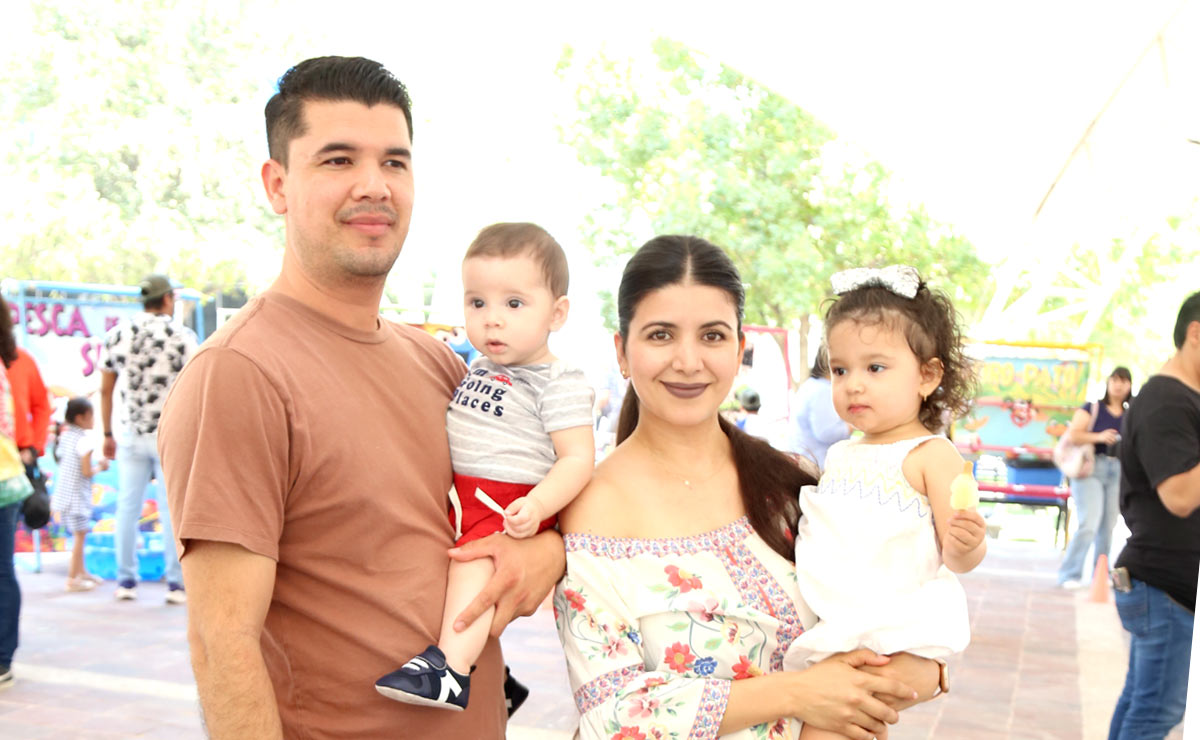 Arturo, Arturín, Tania y Marifer