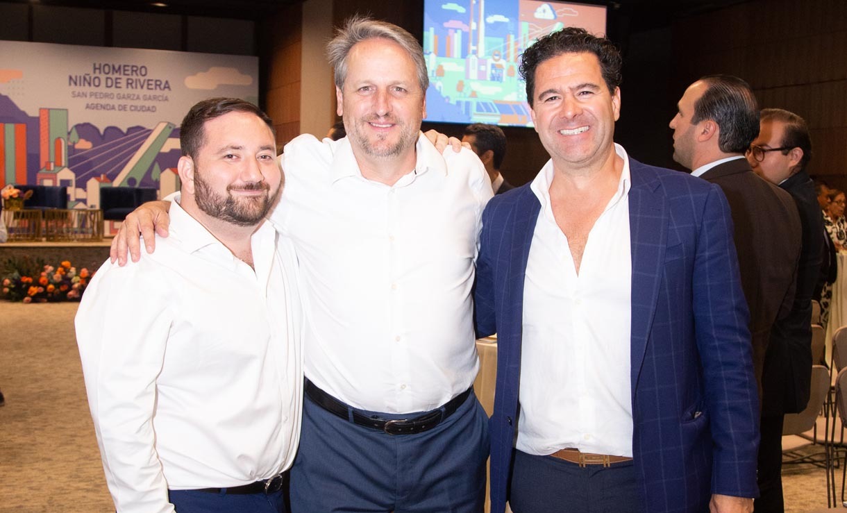 Miguel Ferrigno, Joaquín Margáin y Roberto De la Cruz