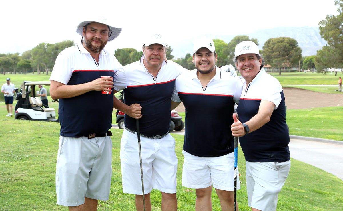 Carlos, Eugenio, Mino y Luis