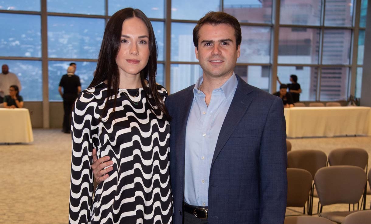 Dinorah Cavazos y Rodrigo Rubio