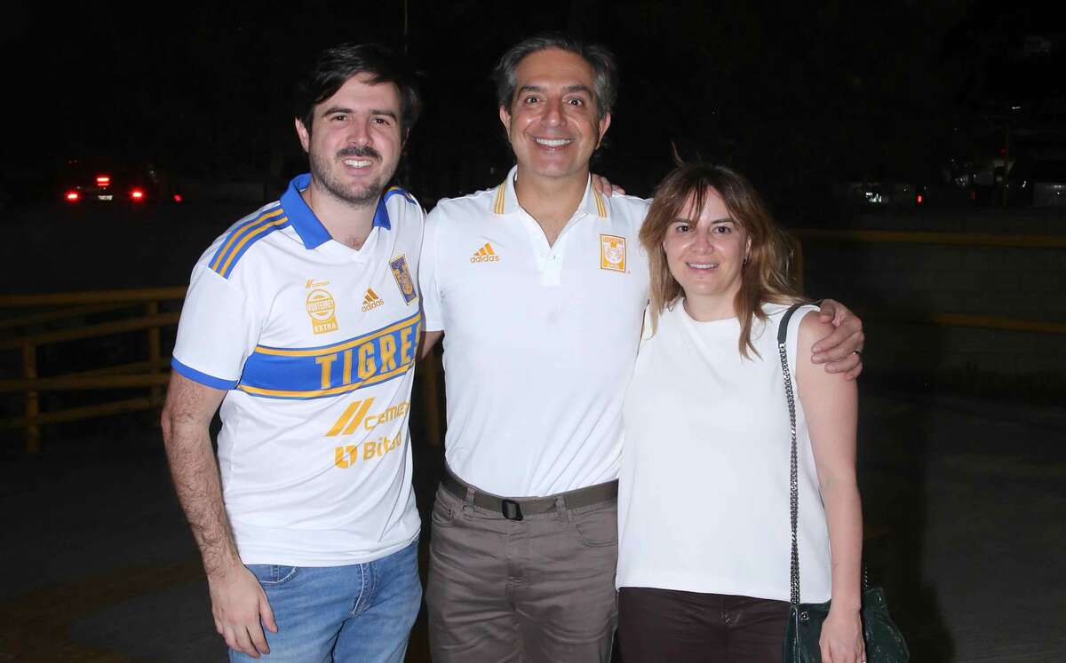 Eloy Cantú, Santiago Clariond y Ana Paula Cantú