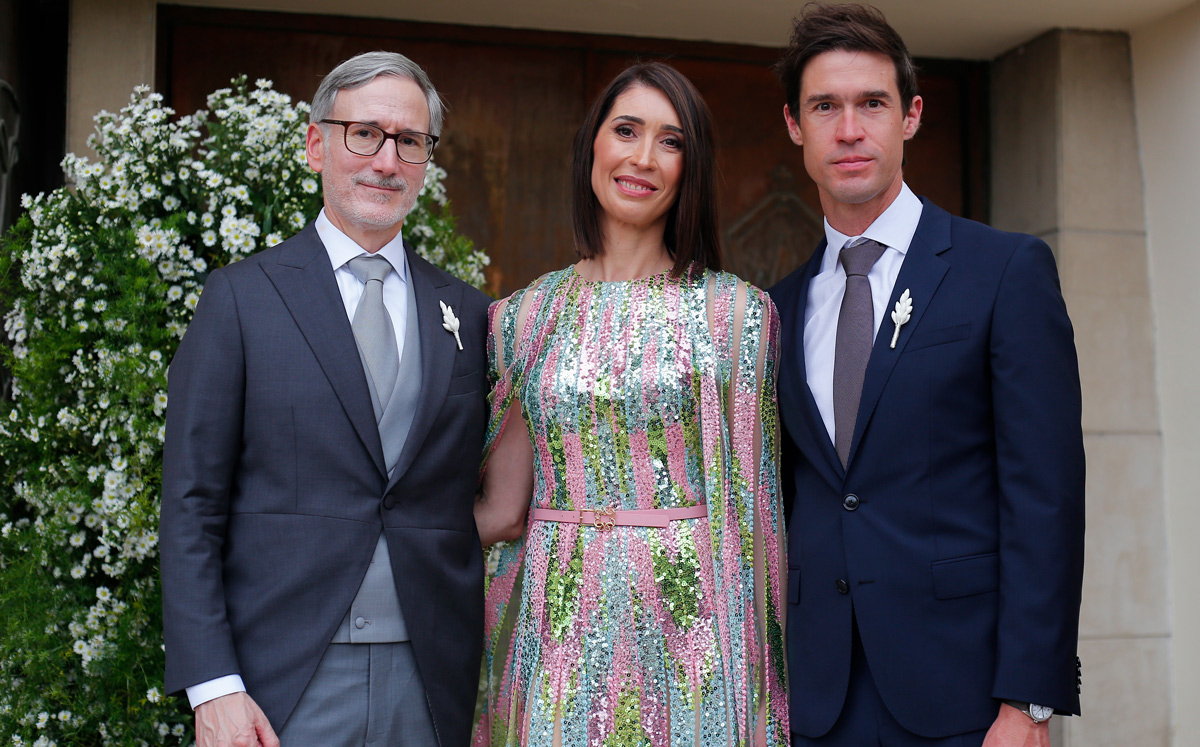 Eugenio Garza, Ángela Canales de Garza y Francisco Canales / Foto: Roberto Alvarado