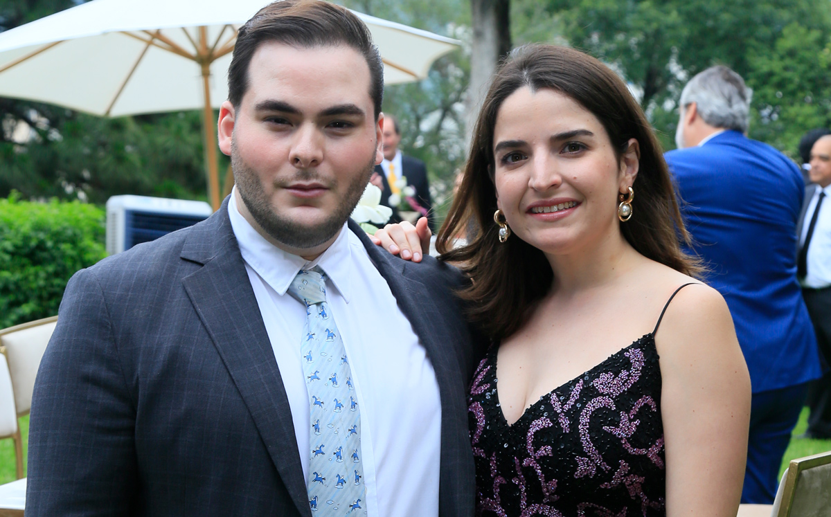 Eugenio De la Garza y Karime Ale / Foto: Omar Valdez