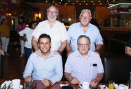 Fernando, Francisco, Eugenio y José Luis
